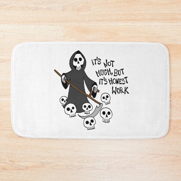 Item preview, Grim Reaper Harvesting Souls / It's Not Much But It's Honest Work designed and sold by Graograman.