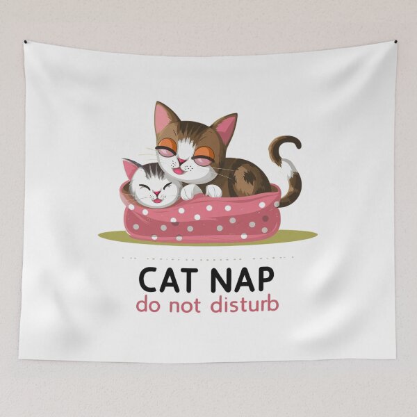 Item preview, cat nap do not disturb designed and sold by Lunaawga.