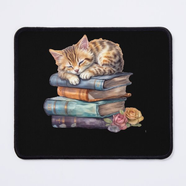 Item preview, How to Chill Like a Cat, With Books And Cats Life Is Sweet designed and sold by Miumed.