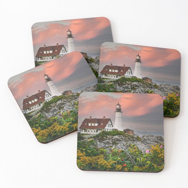 Item preview, Sunset at Portland Head Lighthouse designed and sold by JillLind47.