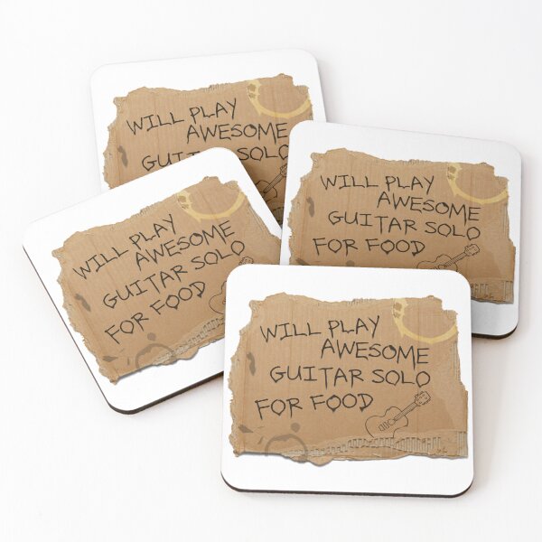Item preview, Will Play Awesome Guitar Solo for Food designed and sold by joshpincus.