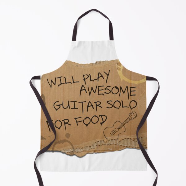 Item preview, Will Play Awesome Guitar Solo for Food designed and sold by joshpincus.