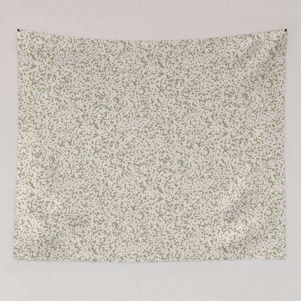 Item preview, Stippled Speckles - Sage Green on Eggshell designed and sold by Megs Lang.