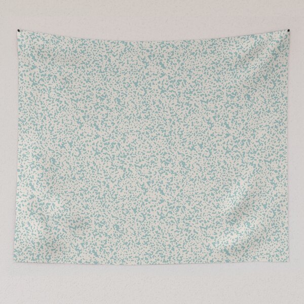 Item preview, Stippled Speckles - Robin Egg Blue on Eggshell designed and sold by Megs Lang.
