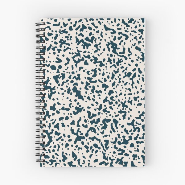 Item preview, Stippled Speckles - Prussian Blue on Eggshell designed and sold by Megs Lang.