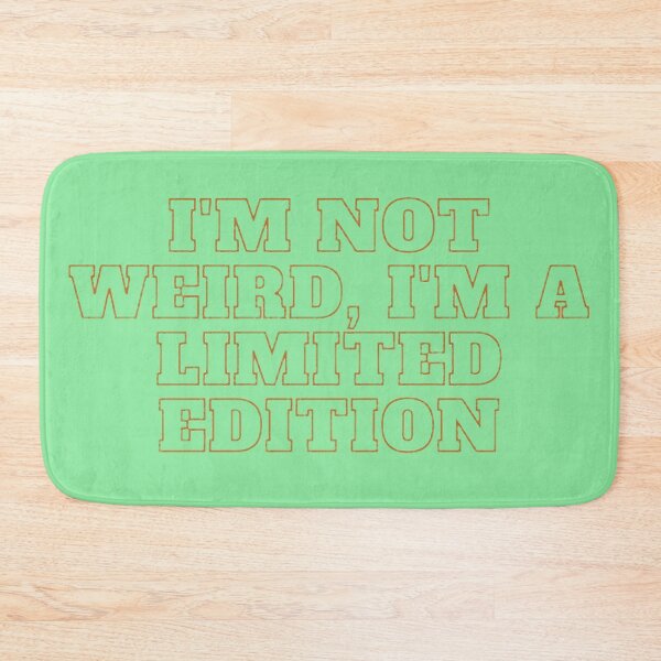 Item preview, Embrace Uniqueness: Not Weird, Simply a Limited Edition designed and sold by ArtComixHaven.