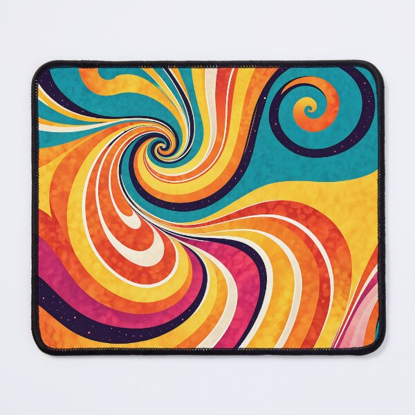 Item preview, Retro Fluid Wavy Liquid Swirl Pattern designed and sold by Prints and Lifestyle.