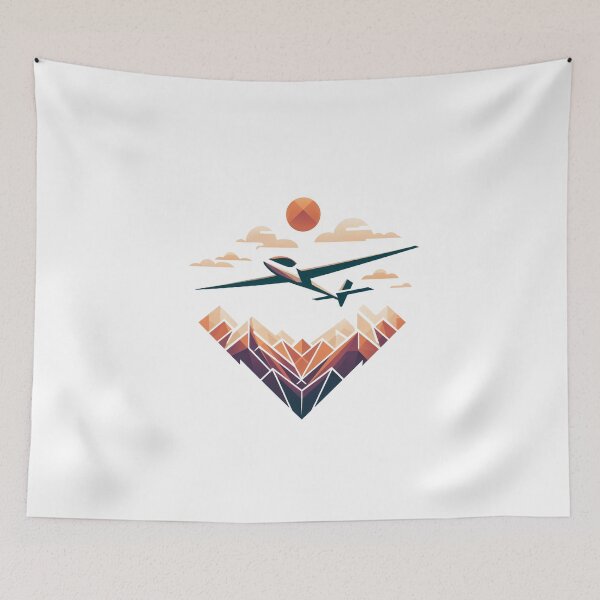 Item preview, Glider Sailplane Biplane  designed and sold by These_Prints.