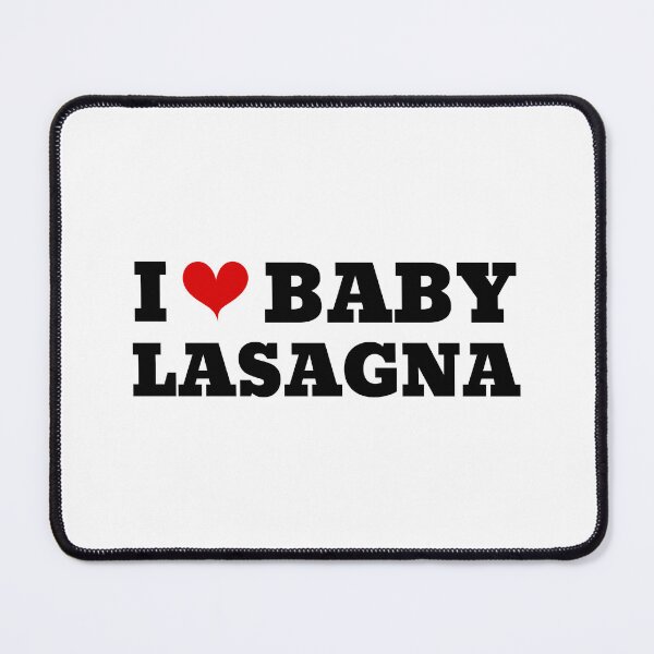 Item preview, I Love Baby Lasagna (Eurovision 2024) designed and sold by humnoo.