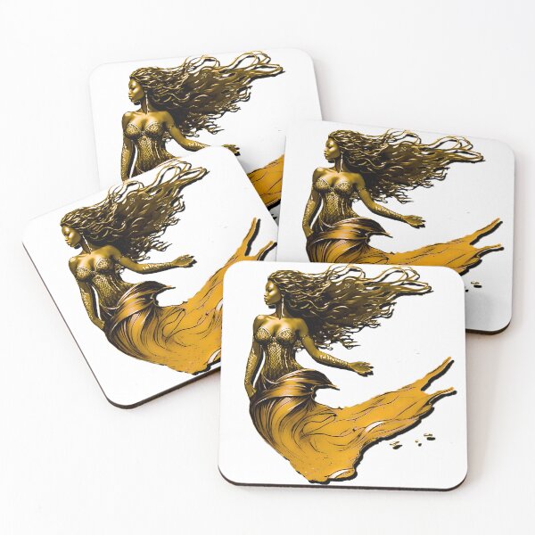 Item preview, Black Mermaid designed and sold by OnlyClassicArt.