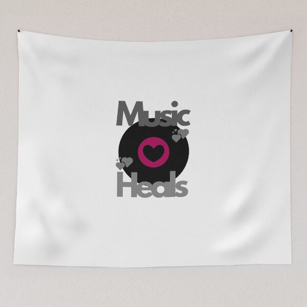 Item preview, Music Heals designed and sold by Zentee-s.