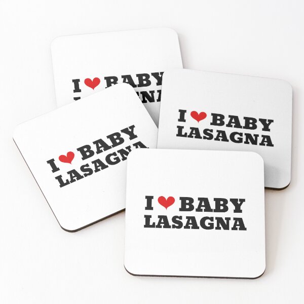Item preview, I Love Baby Lasagna (Eurovision 2024) designed and sold by humnoo.