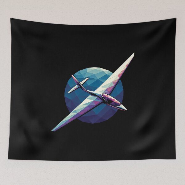 Item preview, Glider Sailplane Biplane  designed and sold by These_Prints.