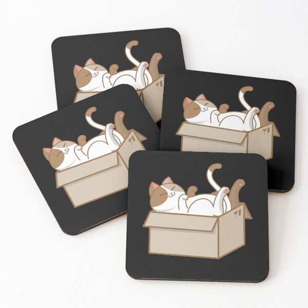 Item preview, How to Chill Like a Cat, With Cat In Box Life Is Sweet designed and sold by Miumed.