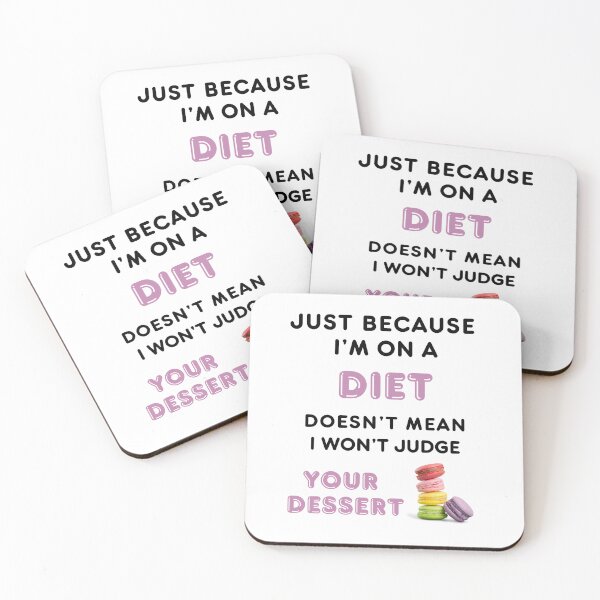 Item preview, Just Because I'm On a Diet Doesn't Mean I Won't Judge Your Dessert T-shirt designed and sold by MAGness.
