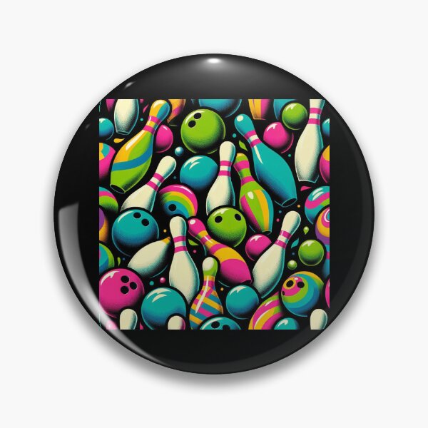 Item preview, Bowling Alley Carpet Design - Unique and Stylish T-shirt Graphics designed and sold by Gatsbird Design.