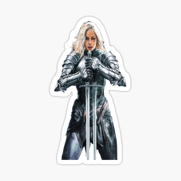Item preview, Woman as knight designed and sold by SaNNty.