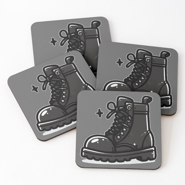 Item preview, Combat Boot Doodle designed and sold by AmberRoseWrites.