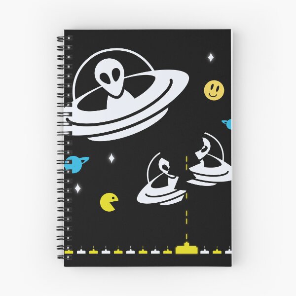 Item preview, Space invader arcade fighting flying saucers and aliens designed and sold by Webstudio  2Amigos.