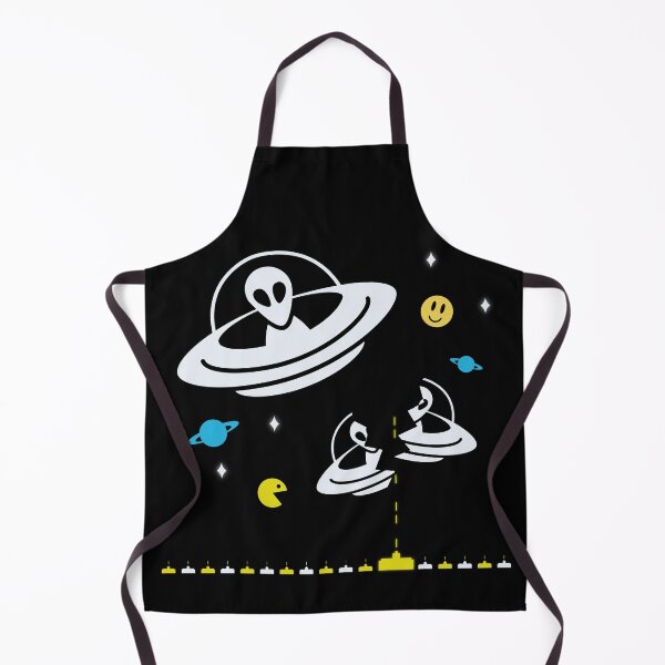 Item preview, Space invader arcade fighting flying saucers and aliens designed and sold by Webstudio  2Amigos.