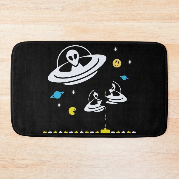Item preview, Space invader arcade fighting flying saucers and aliens designed and sold by Webstudio  2Amigos.