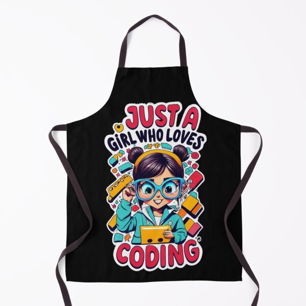 Item preview, Just a girl who loves coding designed and sold by Lallero93.