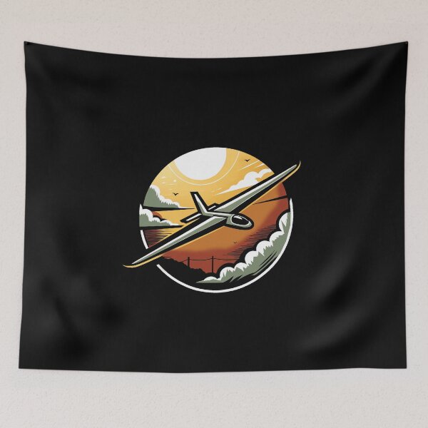 Item preview, Glider Sailplane Biplane  designed and sold by These_Prints.