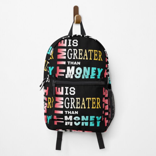 Item preview, Time is greater than money customized designed and sold by theparkfact0.