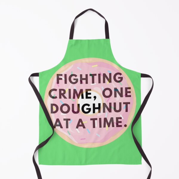 Item preview, Combating Crime Deliciously One Doughnut Bite at Once designed and sold by ArtComixHaven.