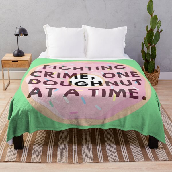 Item preview, Combating Crime Deliciously One Doughnut Bite at Once designed and sold by ArtComixHaven.