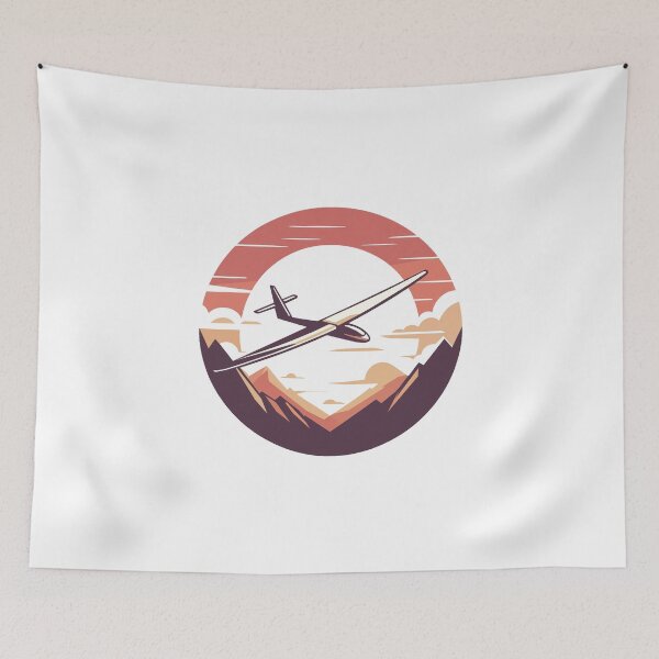 Item preview, Glider Sailplane Biplane  designed and sold by These_Prints.