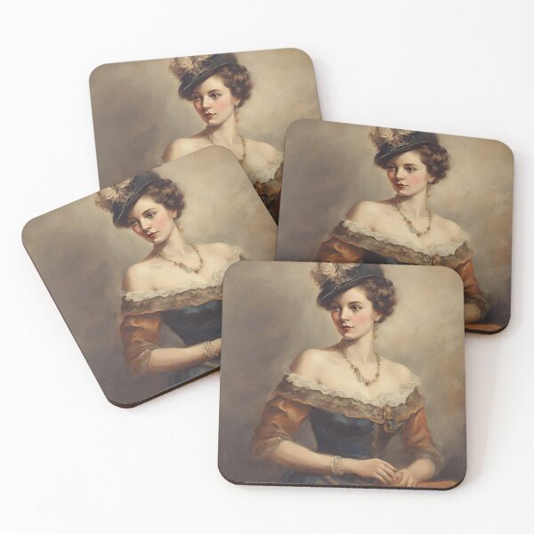 Item preview, Inca - Nostalgic Elegance: Vintage Portraits of Women designed and sold by BPMagic.