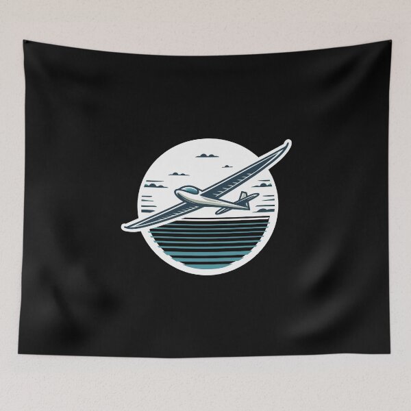 Item preview, Glider Sailplane Biplane  designed and sold by These_Prints.