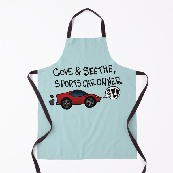 Item preview, Cope And Seethe Sports Car Owner / Automotive Decal Bumper Sticker designed and sold by Graograman.