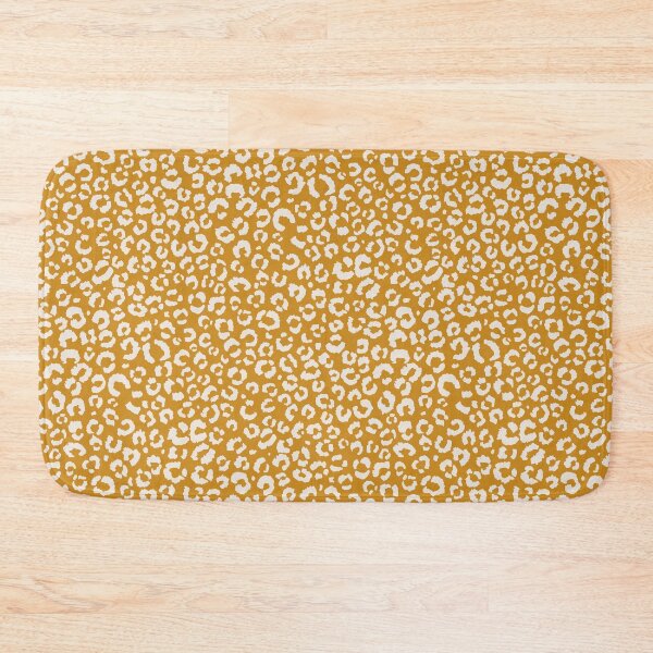 Item preview, Sketchy Leopard Print - Eggshell on Ochre designed and sold by Megs Lang.