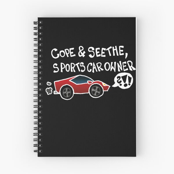 Item preview, Cope And Seethe Sports Car Owner (White) designed and sold by Graograman.