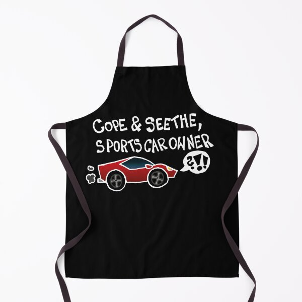 Item preview, Cope And Seethe Sports Car Owner (White) designed and sold by Graograman.