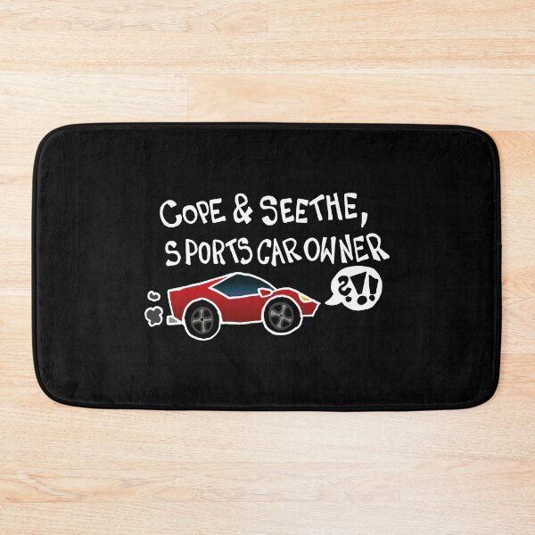 Item preview, Cope And Seethe Sports Car Owner (White) designed and sold by Graograman.
