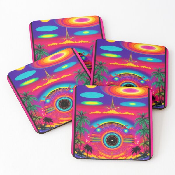 Item preview, Vintage Colorful Trippy Psychedelic LP Art designed and sold by TheDarkWardrobe.