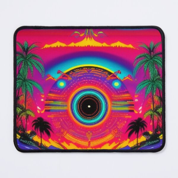 Item preview, Vintage Colorful Trippy Psychedelic LP Art designed and sold by TheDarkWardrobe.