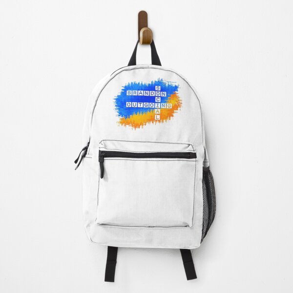 Item preview, Brandon Social and Outgoing Crossword, Blue Yellow designed and sold by words-my-art.