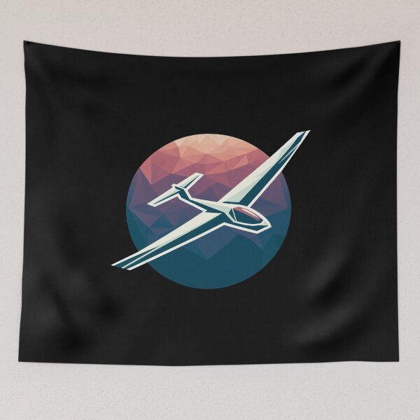 Item preview, Glider Sailplane Biplane  designed and sold by These_Prints.