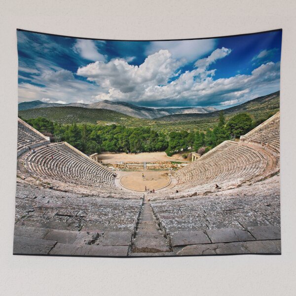Item preview, The ancient theater of Epidaurus designed and sold by Hercules Milas.