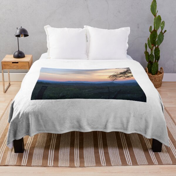 Item preview, Blue Ridge Mountains Sunset designed and sold by Monica Parsons.