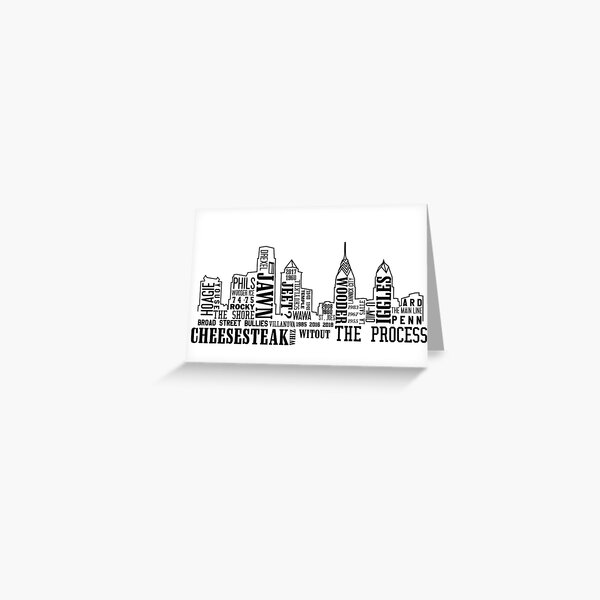 Philly Slang Greeting Card