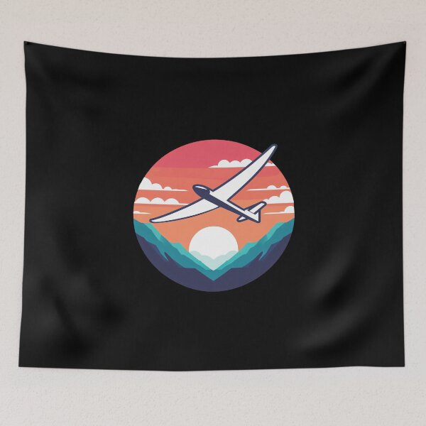 Item preview, Glider Sailplane Biplane  designed and sold by These_Prints.