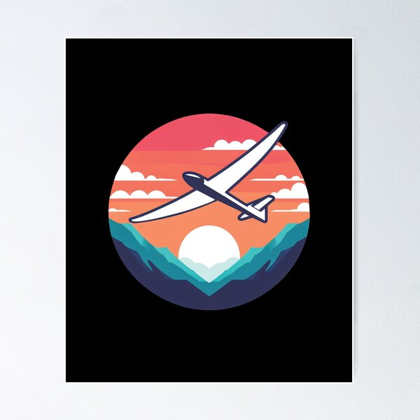 Item preview, Glider Sailplane Biplane  designed and sold by These_Prints.