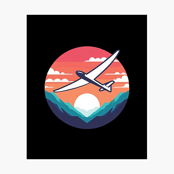 Item preview, Glider Sailplane Biplane  designed and sold by These_Prints.