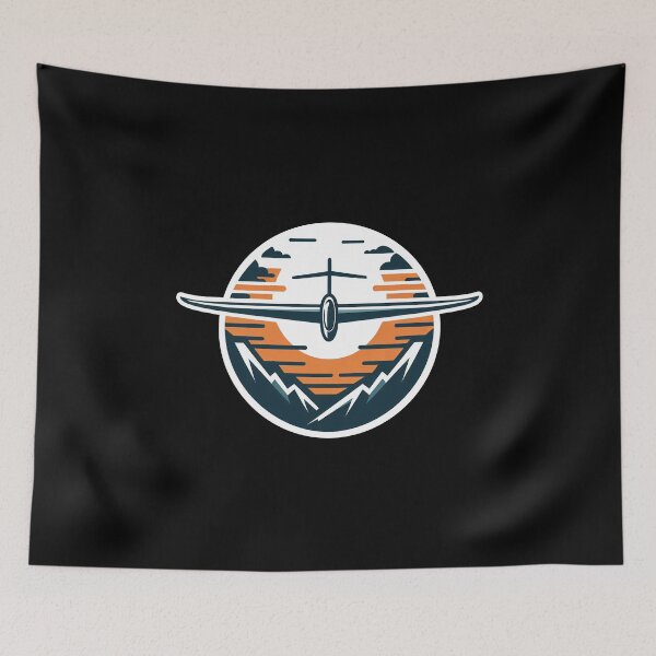 Item preview, Glider Sailplane Biplane  designed and sold by These_Prints.