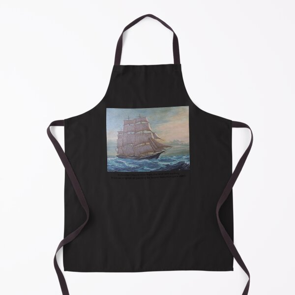 Item preview, Schooner Clipper Ship from an original oil painting by James Anderson. designed and sold by MCanderart.